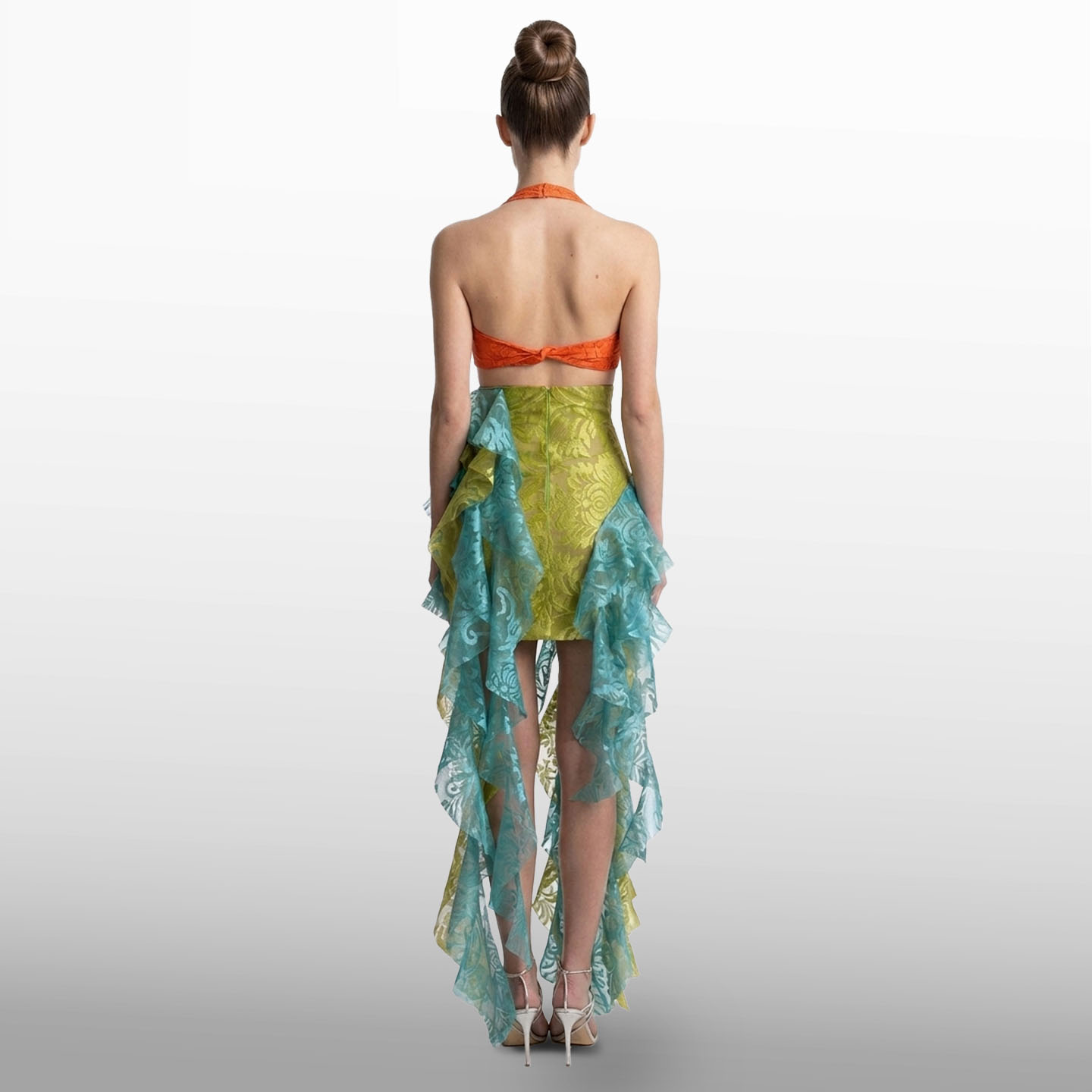 RUFFLE SKIRT