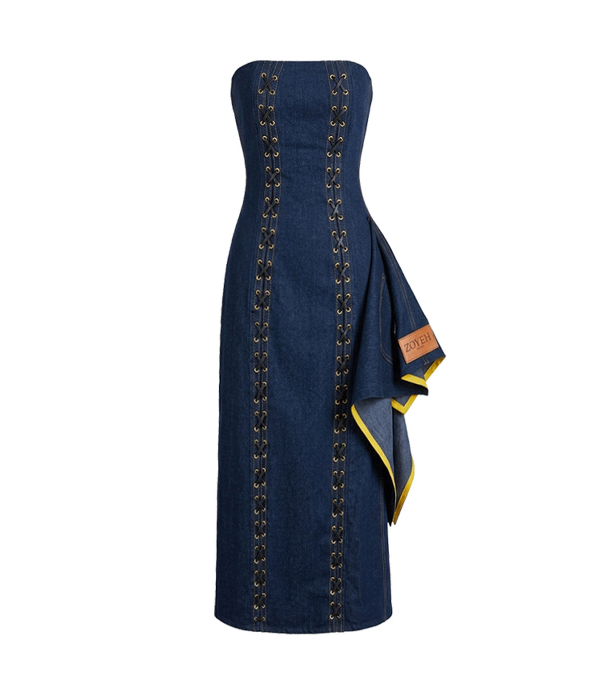 2-LANE MIDI DRESS