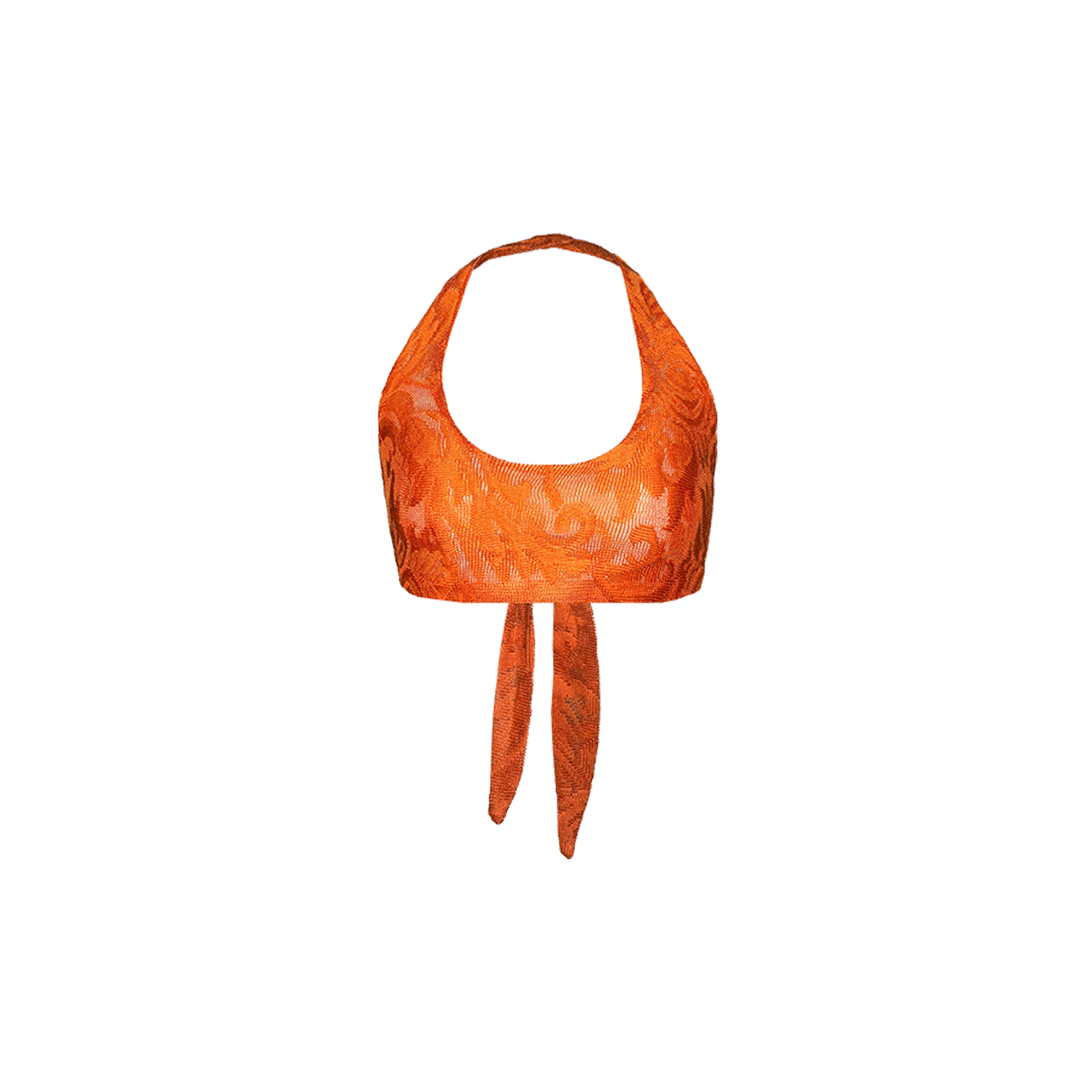 ORANGE BRALETTE