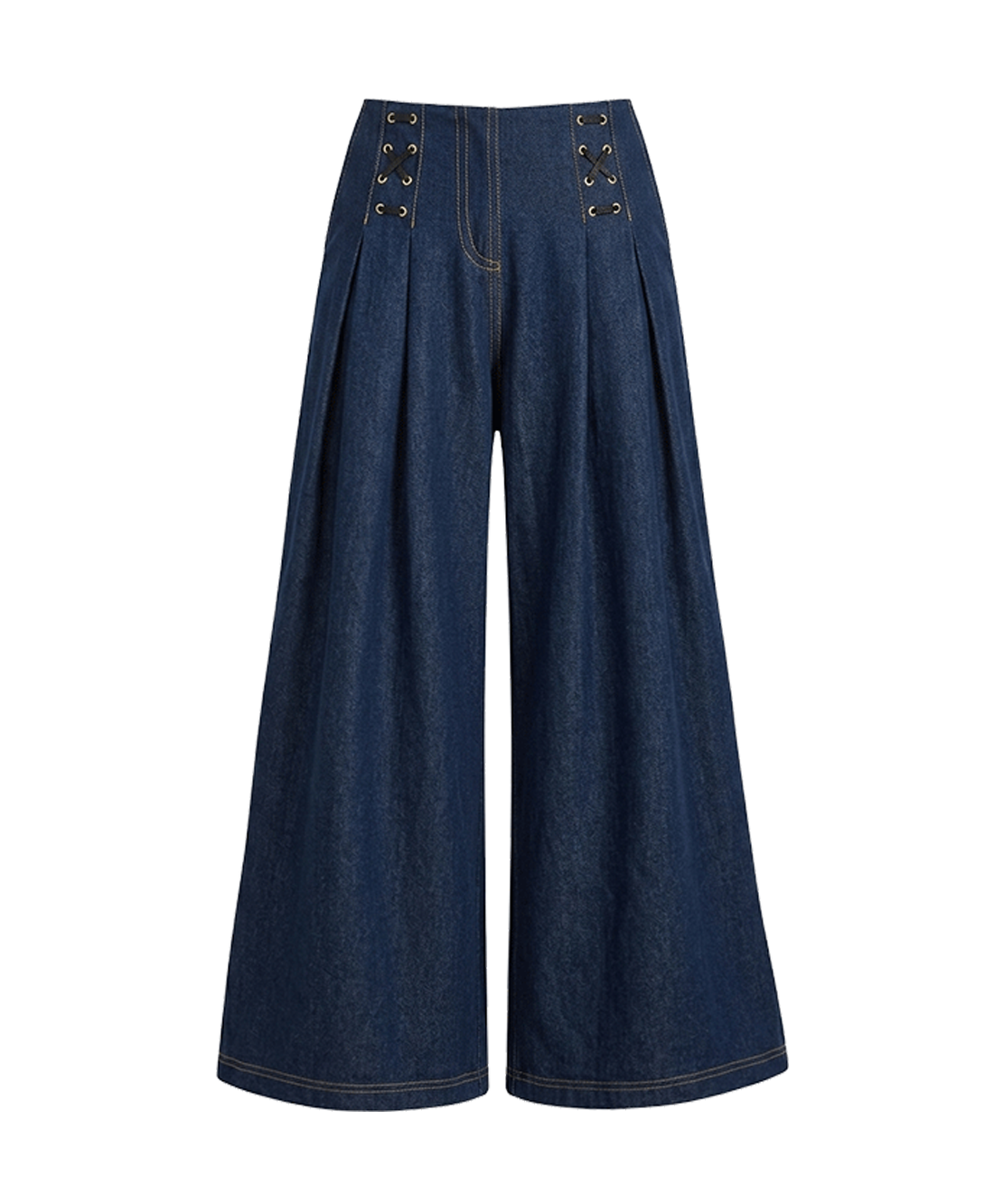WIDE-LEG DENIM PANT