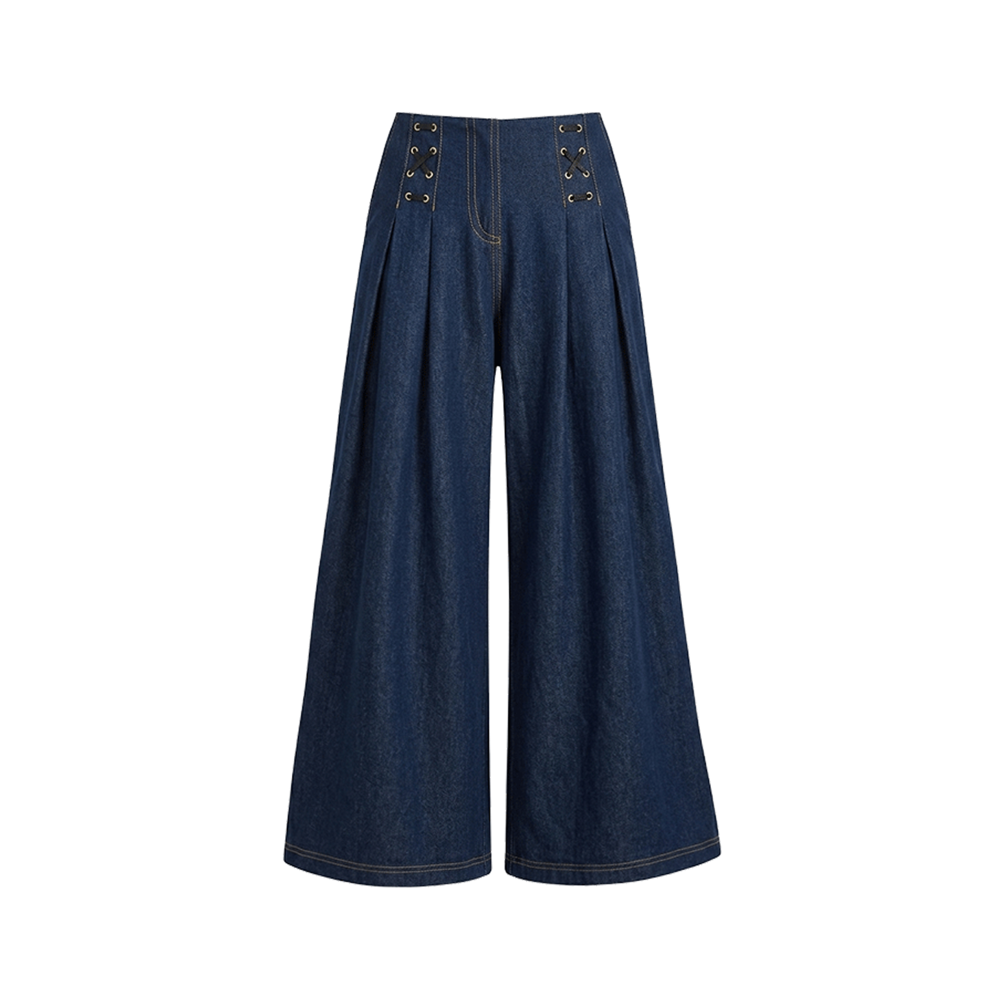 WIDE-LEG DENIM PANT